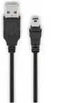 Usb 2.0 Hi-speed Anschlusskabel A/b, 50768, 3 M, Schwarz - Goobay