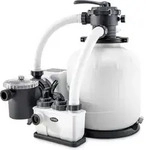 Intex - Krystal Clear Sandfilteranlage&reg; & Salzwassersystem 10 M&sup3; F&uuml;r Pools...