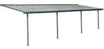 Palram - Canopia Aluminium Terrassen&uuml;berdachung Feria Anthrazit 295x851x305 Cm