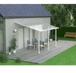Canopia Aluminium Terrassen&uuml;berdachung Olympia Wei&szlig; 295x425x305 Cm - Palram