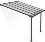 Palram - Canopia Terrassen&uuml;berdachung Olympia Anthrazit 295x307x305 Cm