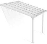 Palram - Canopia Aluminium Terrassen&uuml;berdachung Olympia Wei&szlig; 295x307x305 Cm