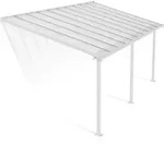 Palram - Canopia Aluminium Terrassen&uuml;berdachung Olympia Wei&szlig; 300x619x305 Cm