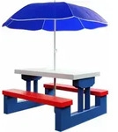 Spielwerk&reg; Kindersitzgruppe Sonnenschirm Uv Schutz Stecksystem Waschbar Abs