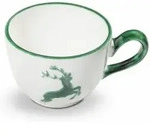 Gmundner Keramik - Gr&uuml;ner Hirsch, Kaffeetasse Cup 0,19 Liter