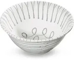 Gmundner Keramik - Graugeflammt, Salatsch&uuml;ssel (&oslash; 33cm)