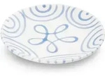 Gmundner Keramik - Blaugeflammt, Unterteller Cup (&oslash; 15cm)