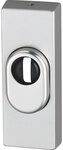 ► Abus Schutzrosette Rszs316-f1 Aluminium Natur F&uuml;r Metallt&uuml;ren