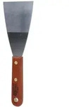 Edelstahl Spachtel, 75mm, Mit Holzgriff