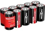Ansmann Alkaline Batterie Baby C / Lr14, Industrial, 10 St&uuml;ck