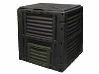 Kompostierbox 450 l Farbe schwarz 80x80x81cm progarden