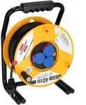 Brennenstuhl 1318930 Kabeltrommel 40.00 M Schwarz Schutzkontakt-gummi-stecker