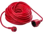 As-schwabe - Verl&auml;ngerungskabel 50 M Ip20 Rot Stromkabel H05vv-f 3g1,5