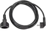 Bachmann - 341.186 Strom Verl&auml;ngerungskabel 16 A Schwarz 5.00 M H05vv-f 3g 1,5 Mm&sup2;