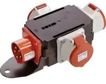 As-schwabe - Cee-adapter Mixo Rhein 1xcee-stecker 400v, 16 A, 5-polig Ip44