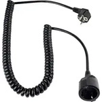As Schwabe 70410 Strom Verl&auml;ngerungskabel 16 A Schwarz 2.50 M H05vv-f 3g 1,5...
