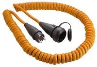 Spiralleitung 5m Stecker Kupplung H07bq-f 3g1,5 Ip44
