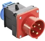 Cee-adapter 400v/16a/5polig, Auf Schutzkontakt, Ip44