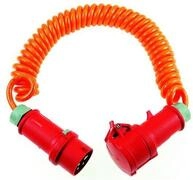 As-schwabe - As Schwabe 70416 Strom Verl&auml;ngerungskabel 16 A Orange, Rot 5.00 M