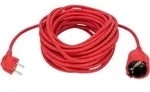 Verl&auml;ngerungskabel 5 M Ip20 Rot Stromkabel H05vv-f 3g1,5