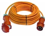 As-schwabe - As-schwabe Cee-verl&auml;ngerung 16a,25 M H07bq-f5g2,5 Orange 400v