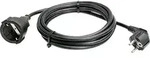 As Schwabe 50512 Strom Verl&auml;ngerungskabel Schwarz 5.00 M H05vv-f 3g 1,5 Mm2