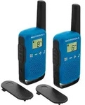 Motorola - Talkabout T42 Blau Walkie Talkies 4km 16 Kan&auml;le Lcd-bildschirm