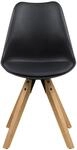 Ebuy24 - Dima Esszimmerstuhl Pu Kunstleder Schwarz.
