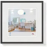 Walther New Lifestyle Bilderrahmen Schwarz 30x30 Cm