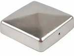 Pfostenkappe Edelstahl 121 Mm Pyramide Abdeckkappe F&uuml;r Pfosten 12x12cm