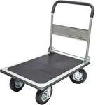 Dema - Plattformwagen Transportwagen Handwagen Lastenwagen Mit Luftbereifung Bis
