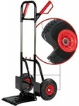 Pro-bau-tec 1-2-3 Profi-stapelkarre Mit Pu-r&auml;dern