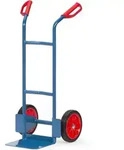 Fetra Stahlrohrkarre H&ouml;he 1150 Mm Schaufel 250x320mm Vollgummibereifung