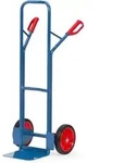 Fetra Stahlrohrkarre H&ouml;he 1300 Mm, Schaufel 250x320mm Vollgummibereifung