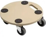 Meister Werkzeuge - 0821360 Transportroller Holz Traglast (max.): 150 Kg 350 Mm X 350