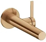 Keuco Ixmo Waschtischarmatur 59516031101 Ausladung 197 Mm, Bronze Geb&uuml;rstet,