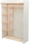 Schrank Stoff Und Kiefernholz 110 X 40 X 170 Cm - Vidaxl