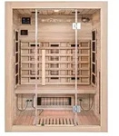 Infrarotkabine Mit Vollspektrumstrahler Sahara L - 150 X 120 Cm F&uuml;r 3 Personen