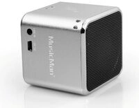 Musicman Bt-x2 Mini Bluetooth-lautsprecher Mit Kabelloser Audio&uuml;bertragung Silber