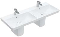 Villeroy & Boch Avento Schrank-doppelwaschtisch 120 X 47 Cm, Mit 2 Hahnl&ouml;chern, Mit
