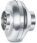 Helios Rr 125 C Radial-rohrventilator, 1-ph 230v Zweistufig, Dn 125, 439m3/h, 62/40w