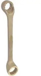 Ks Tools Bronzeplus Doppel-ringschl&uuml;ssel Gekr&ouml;pft 24x27 Mm