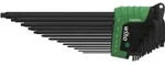 Stiftschl&uuml;ssel Set Im Ergostar Halter Torx&reg; Magicspring&reg; 13-tlg. Schwarzoxidiert