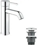Essence New - Waschtisch Einhebelmischer Mit Pusch-open Auslauf, Verchromt 23797001 -