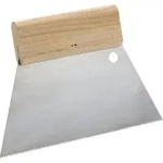 Schuller - Eh'klar Zahnspachtel Mit Holzgriffleiste Breite 180 Mm Trapezzahnung 2,9