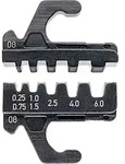 Knipex - 97 39 08 Crimpeinsatz F&uuml;r Isolierte + Unisolierte Aderendh&uuml;lsen 0,25 - 6