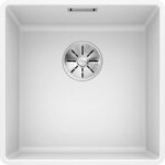Blanco Subline 400 - Silgranitsp&uuml;le, 43x43 Cm, Infino, Wei&szlig; 523497