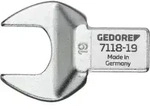 Einsteck-maulschl&uuml;ssel 22mm 14x18mm 4kt. Gedore