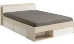 Bett Mit Stauraum & Schubladen Verstellbar - 140 X 190 Cm Bis 200 Cm - Naturfarben &