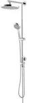 Duschsystem, Verchromt, Korpus Aus Messing, Duschmaster Rain Mit Regendusche, Mit